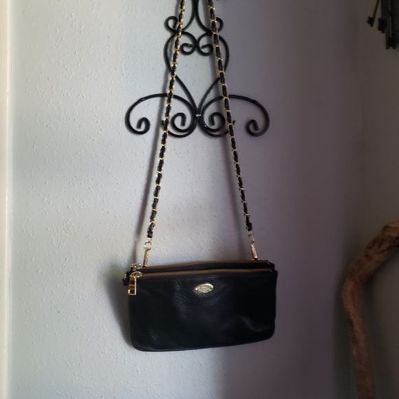 Coach Leather Double zipper purse - Picture 13 of 16